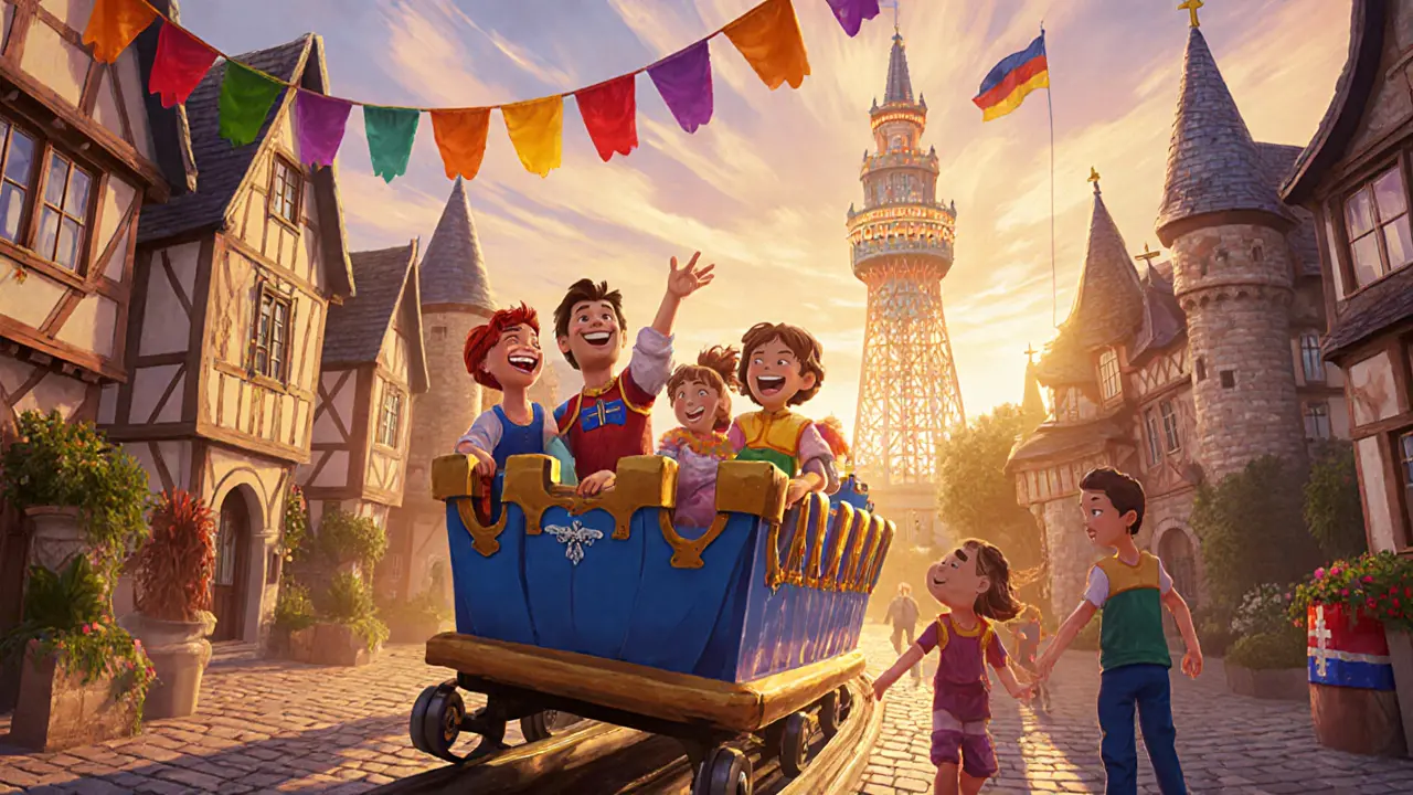 Лучшие европейские парки развлечений для детей: куда поехать в 2025 году