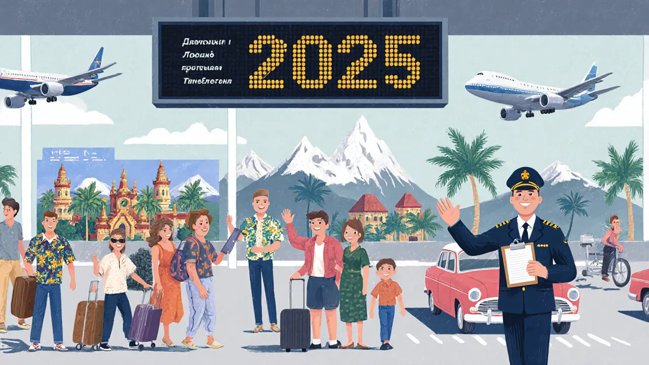 Россияне уходят на рейсы в разные страны: Турцию, ОАЭ, Сербию и Кубу, аэропорт в движении.