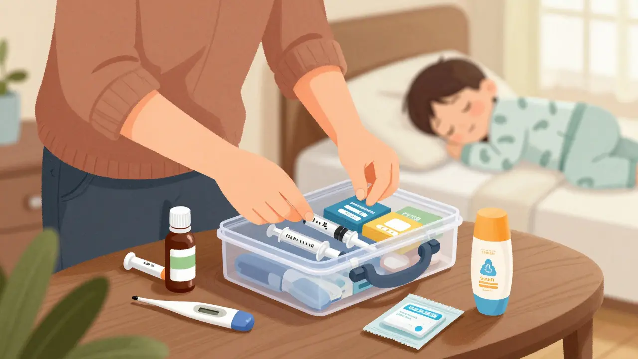 Аптечка для ребёнка в путешествии: что взять и как собрать