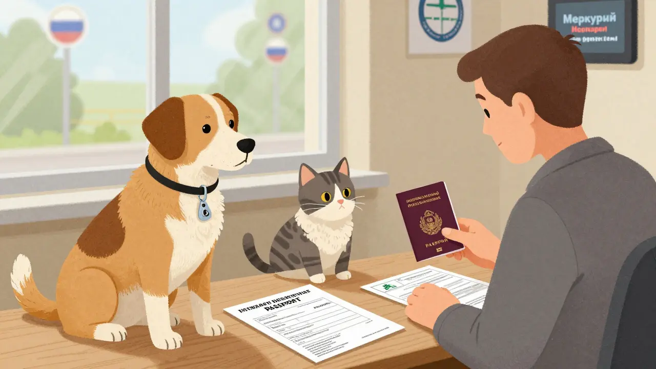 Въезд с животными в Россию: какие ветеринарные документы и чипирование нужны в 2025 году