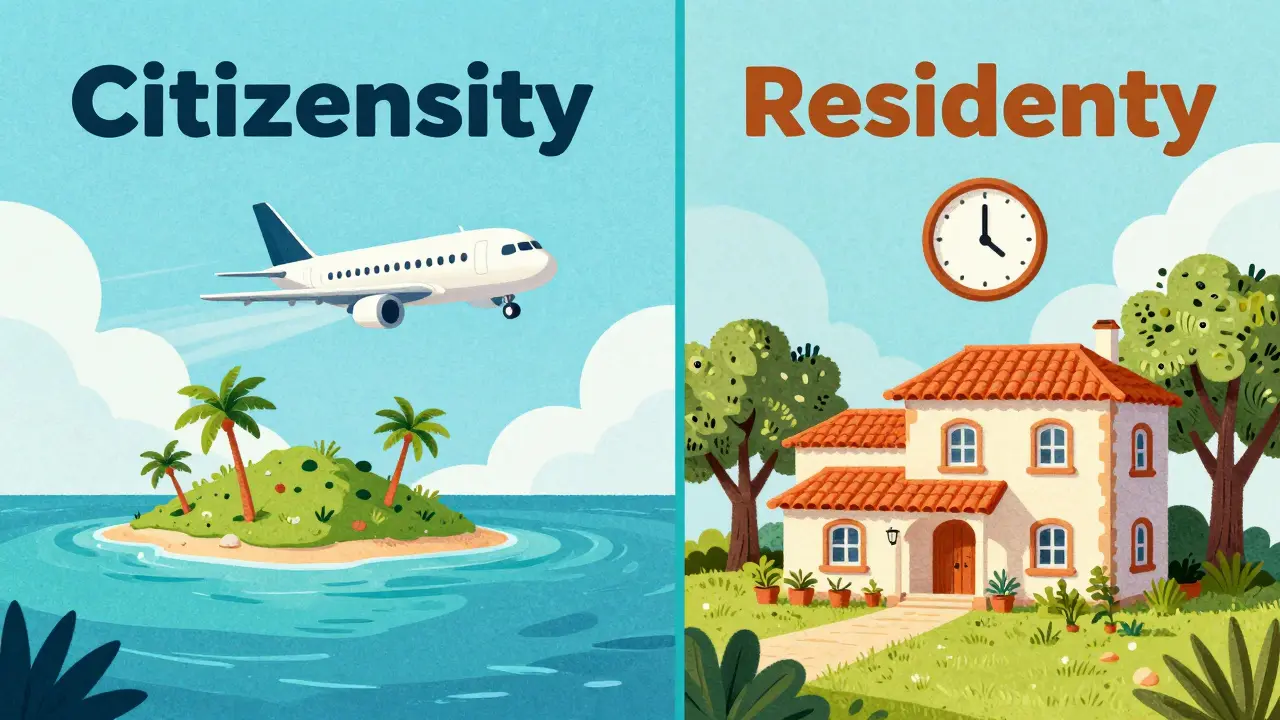 Сравнение быстрого пути к гражданству Кариб и долгого ВНЖ в Европе