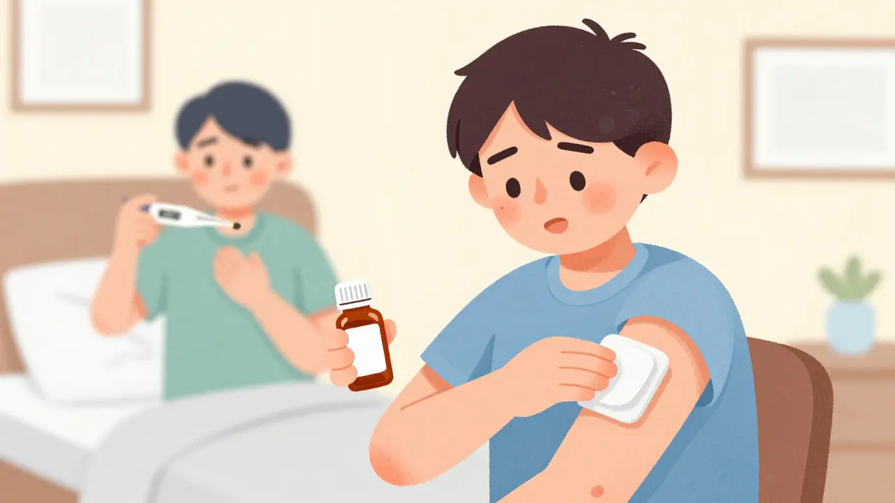 Первая помощь при укусе насекомого: холодный компресс и лекарства